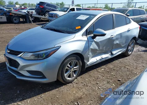 2017 Chevrolet Cruze Lt Auto из США, поврежденный, VIN 3G1BE5SM8HS537557